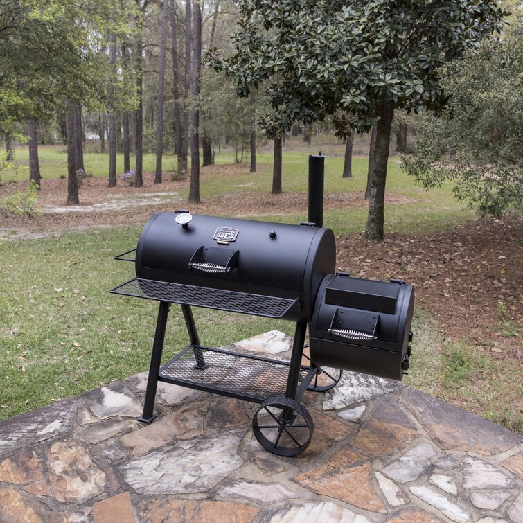 Oklahoma Joe s Offset Portable 900 Square Inches Smoker Grill